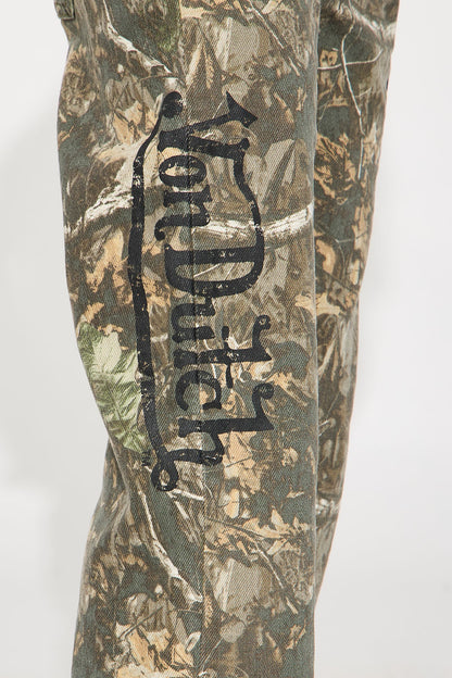 Mini Von Dutch Camo Straight Leg Jeans - Camouflage