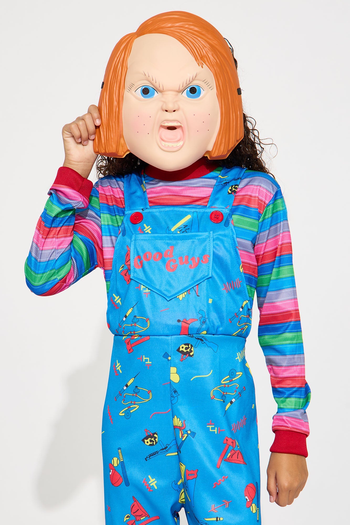 Mini Chucky Costume - Blue/combo