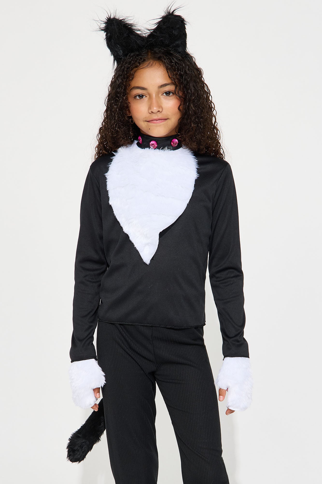 Mini Cat Costume - Black