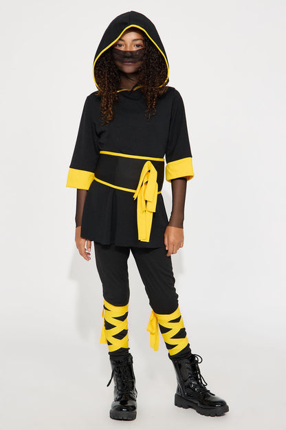 Mini Fearless Ninja Costume - Black