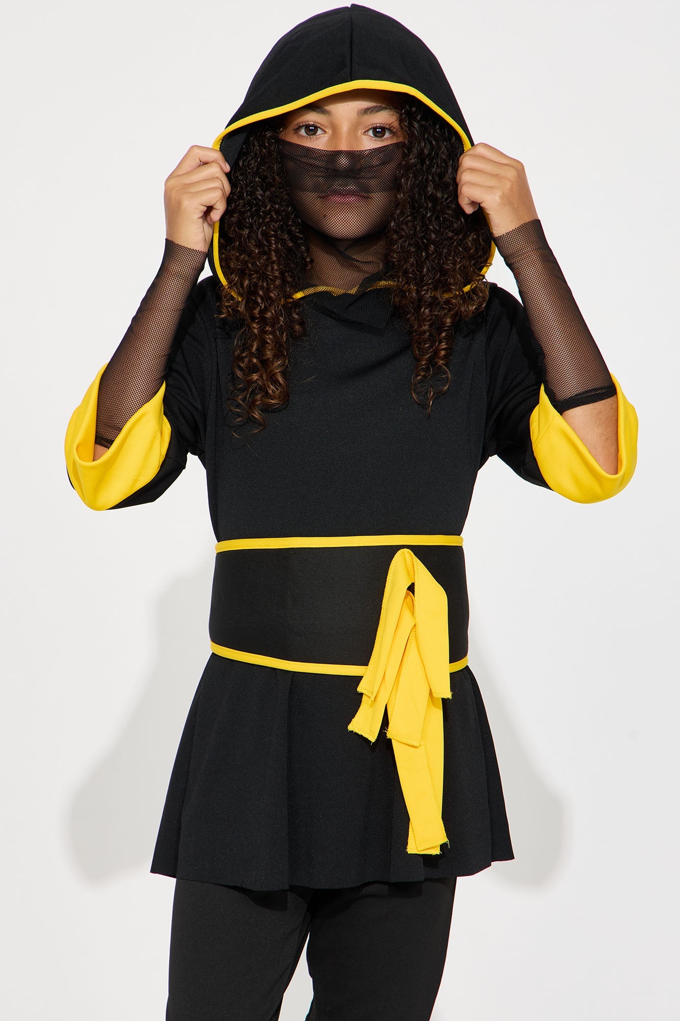 Mini Fearless Ninja Costume - Black