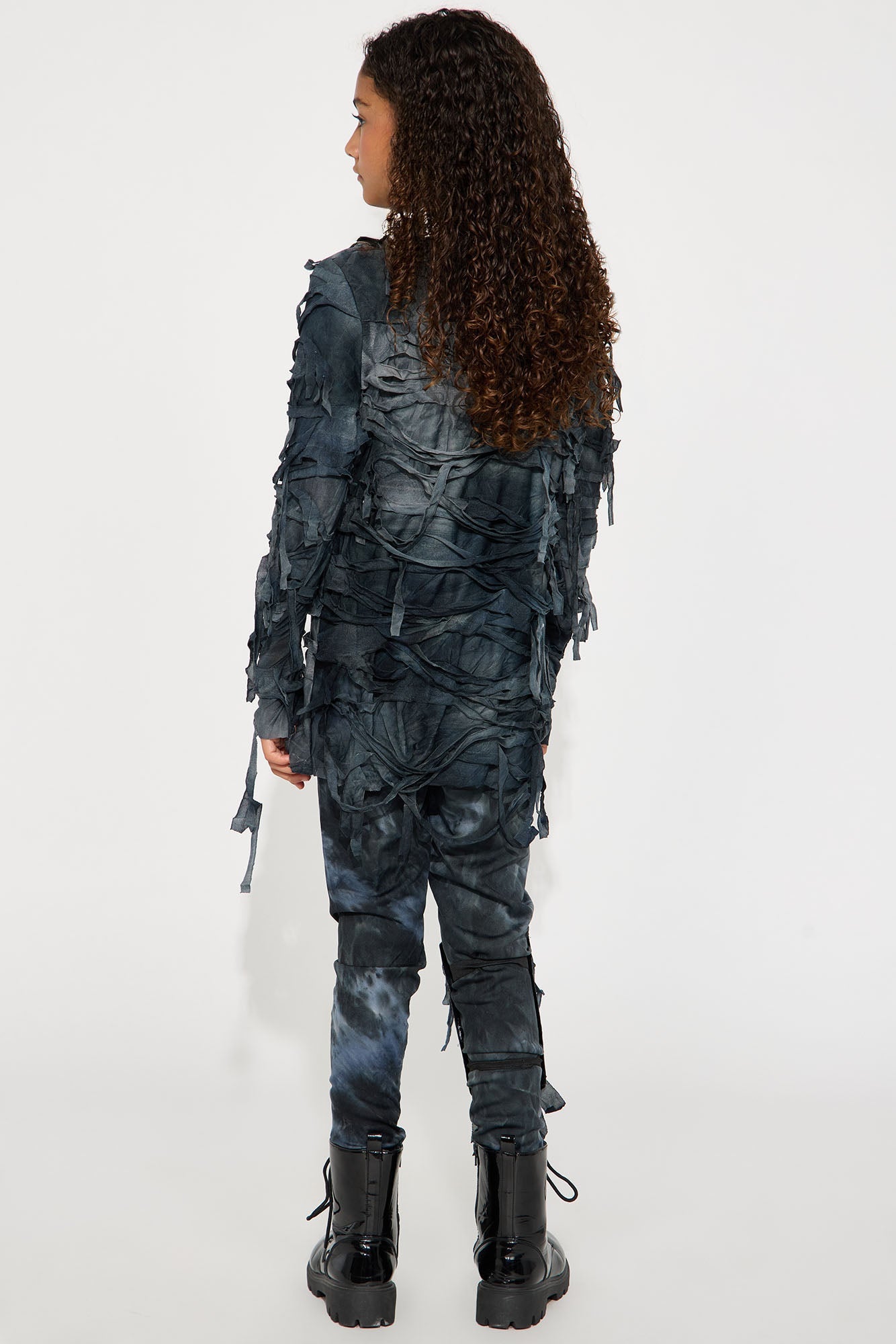 Mini Back From The Dead Zombie Costume - Grey/combo