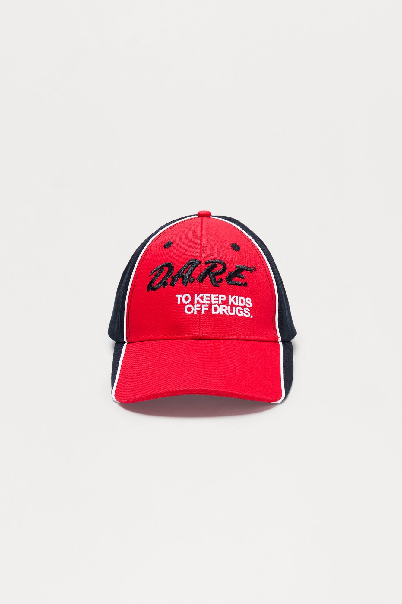 DARE Snapback Hat - Red/Black