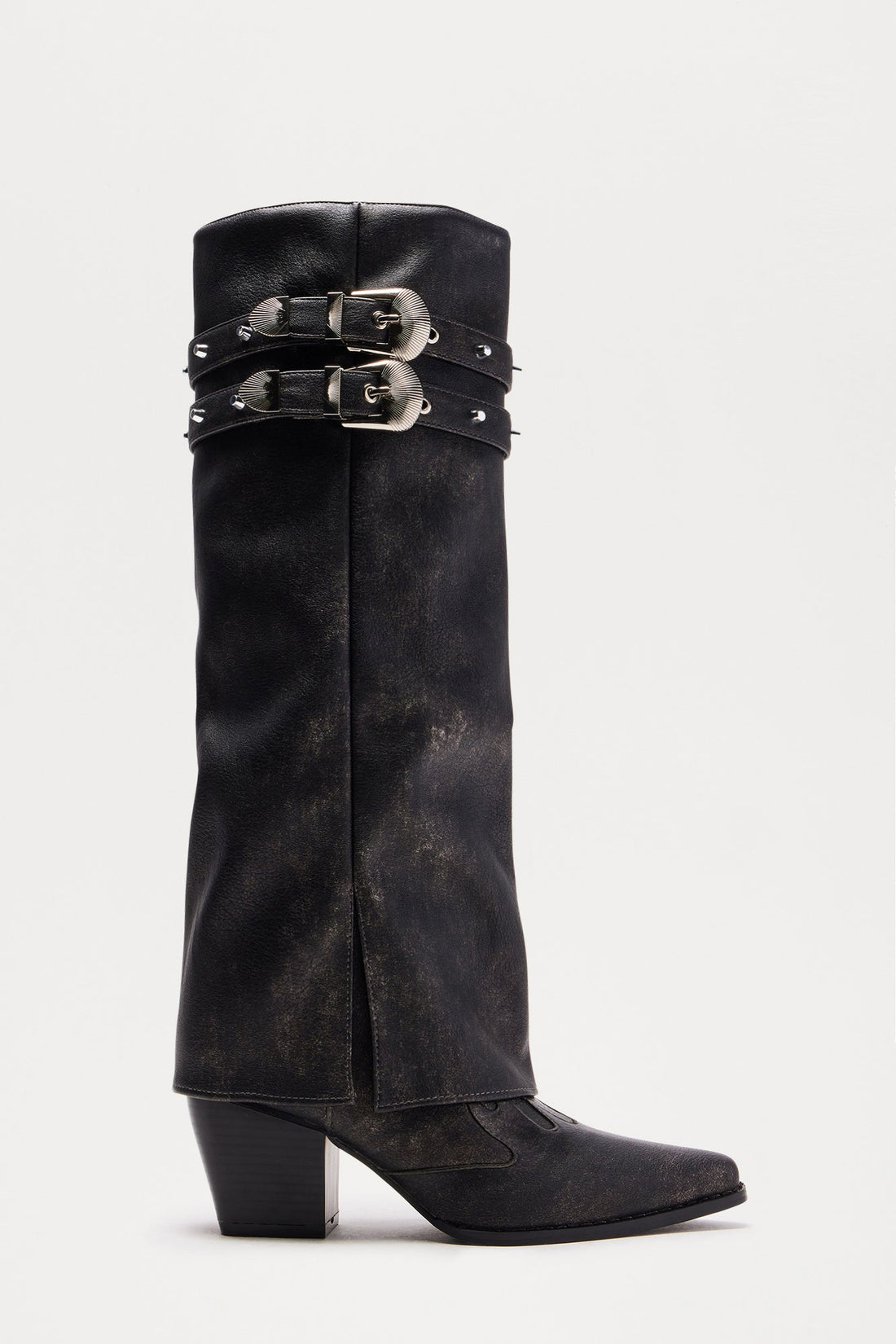 Taytum Knee High Boots - Black