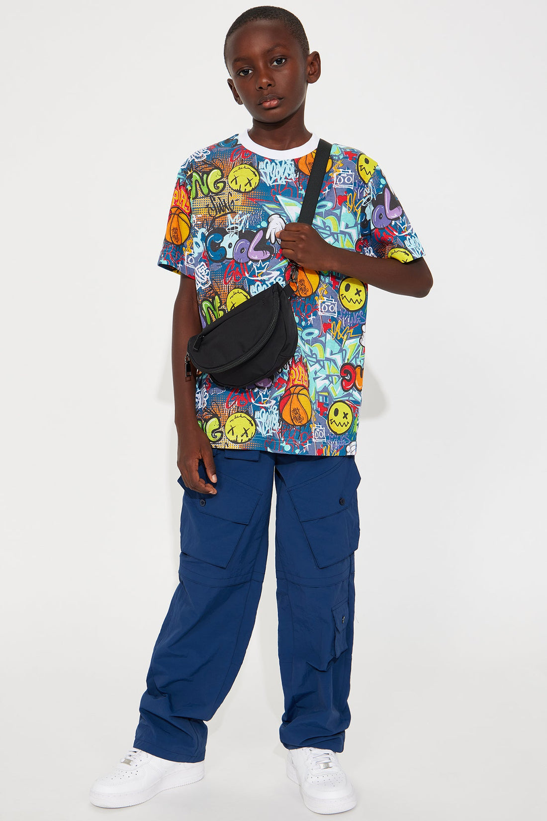 Mini King Mindset Jersey T-Shirt - Multi Color