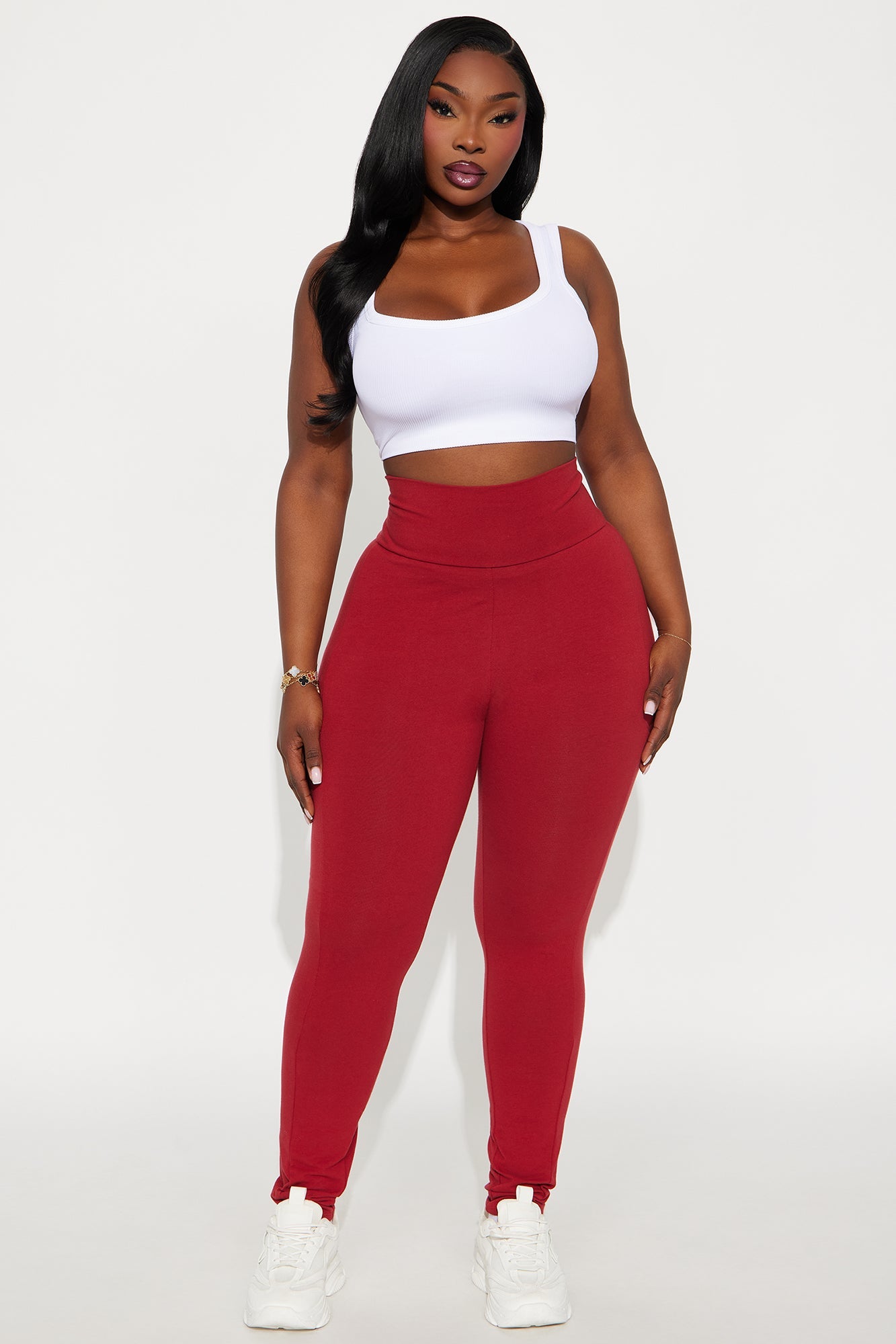 All My Life Legging - DarkRed