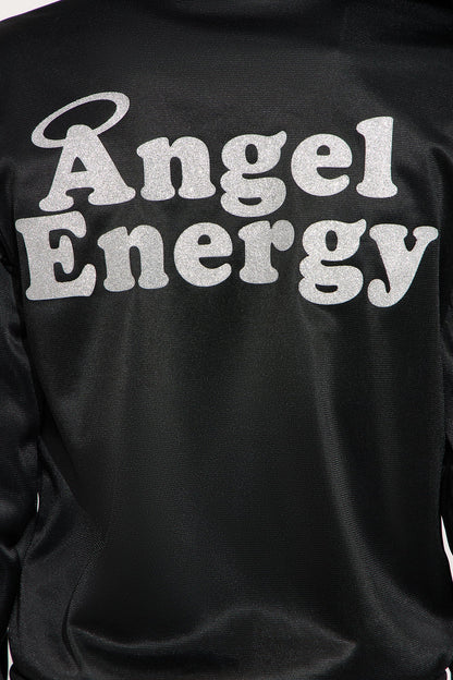 Mini Angel Energy Pant Set - Black/combo