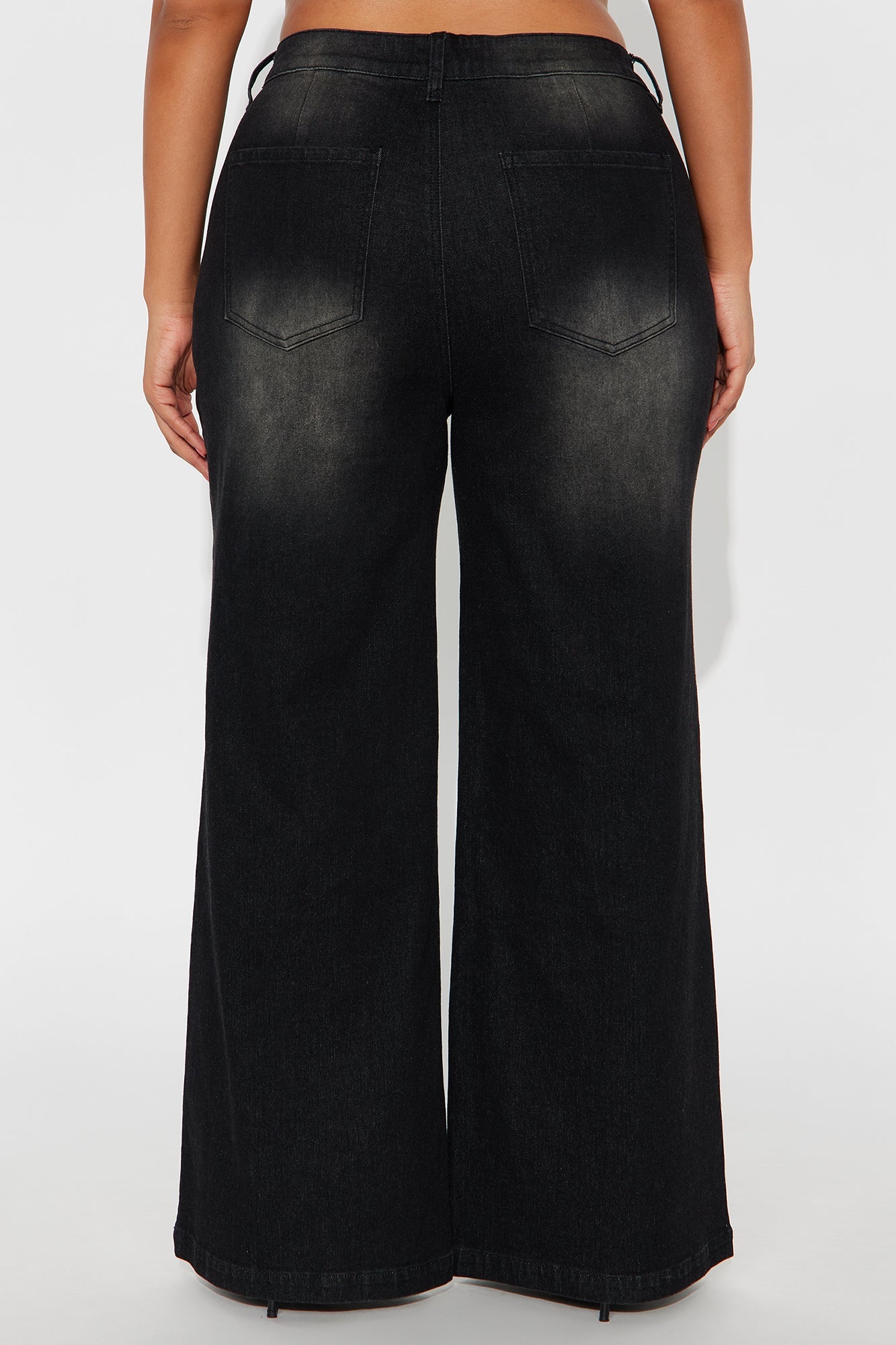 Delusional Drop Waist Jeans - Black