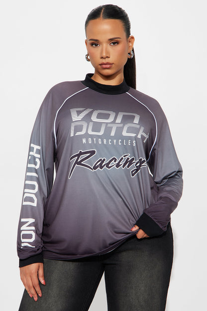 Von Dutch Motorcycle Jersey - Black