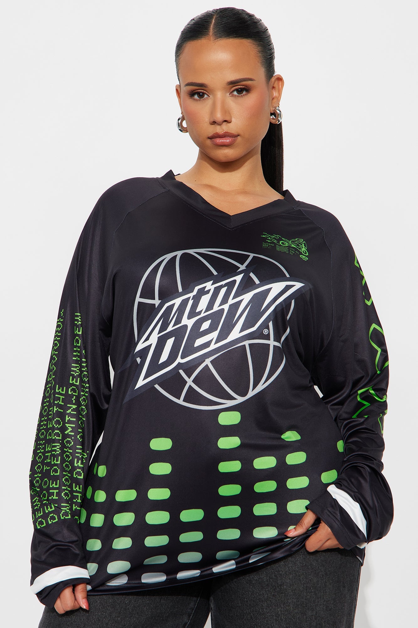 Mountain Dew 48 Jersey Tee - Black