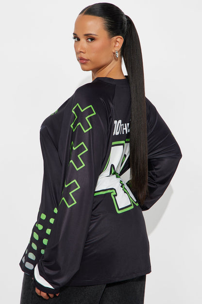 Mountain Dew 48 Jersey Tee - Black
