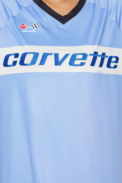 Corvette Heat Jersey Tee - Blue