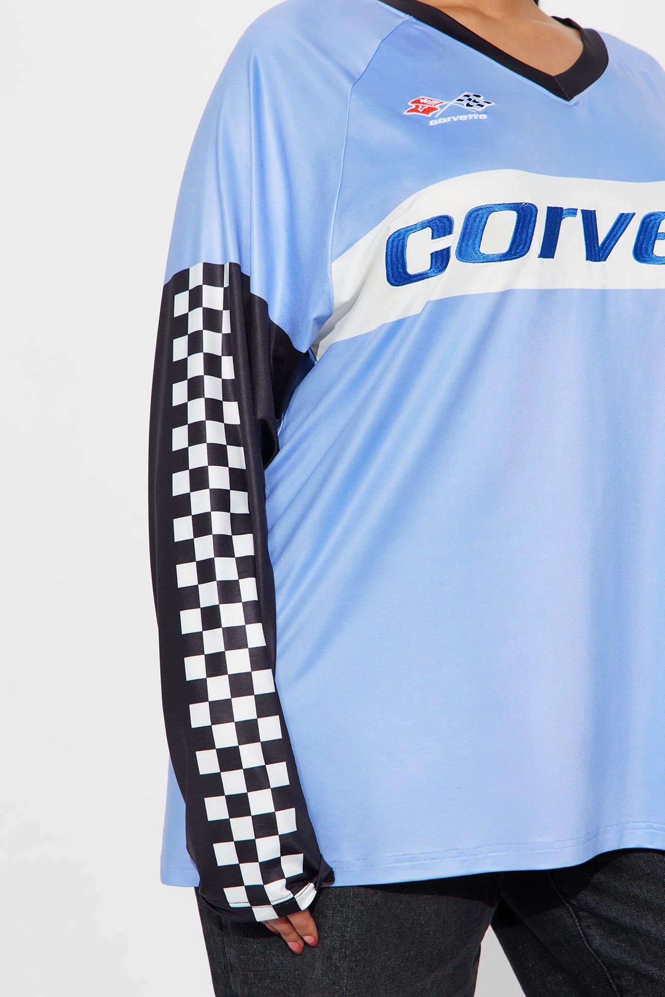 Corvette Heat Jersey Tee - Blue