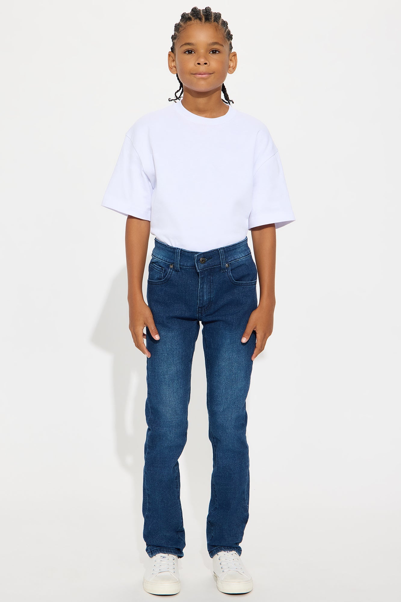 Mini True Story Skinny Jeans - Dark Wash