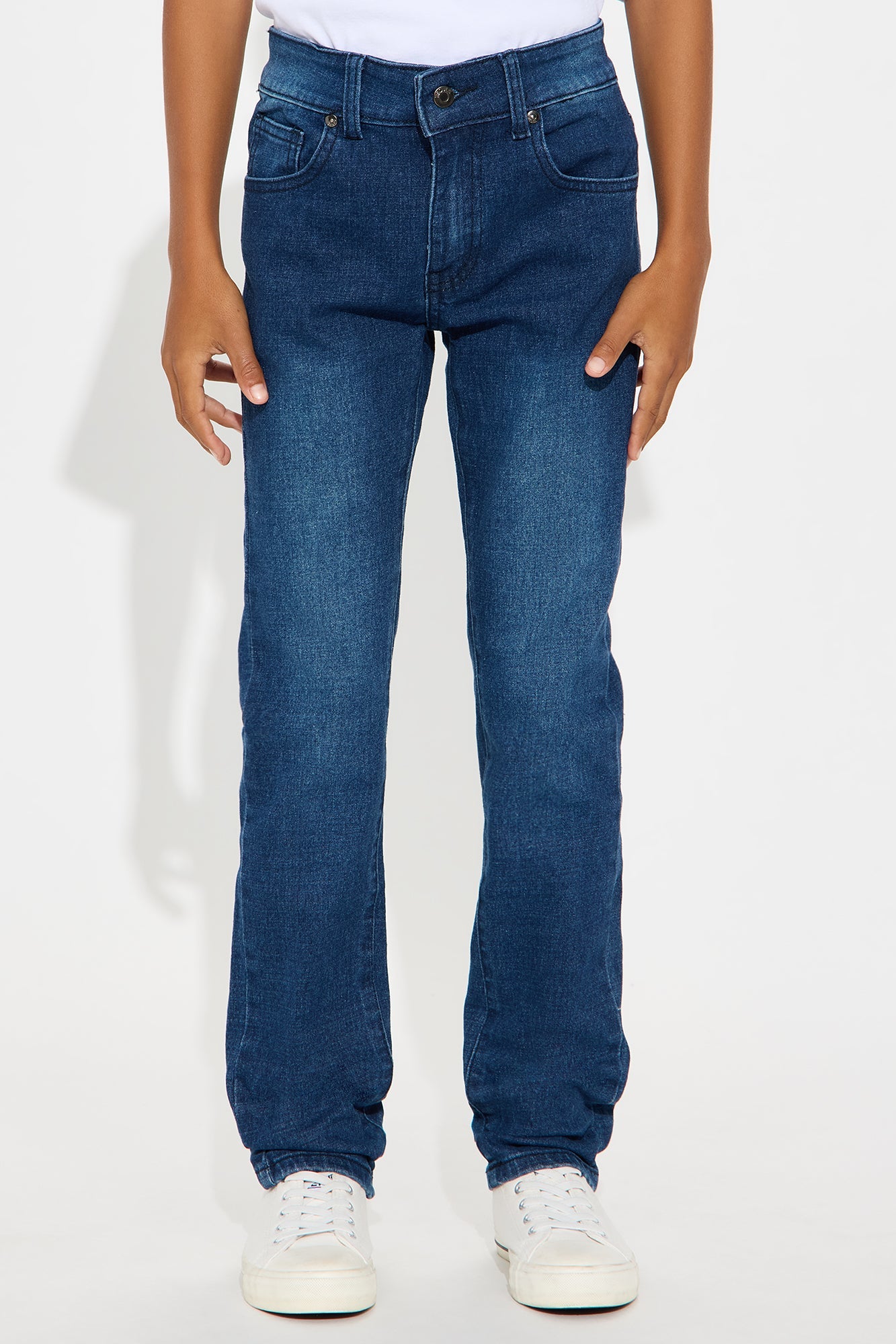 Mini True Story Skinny Jeans - Dark Wash
