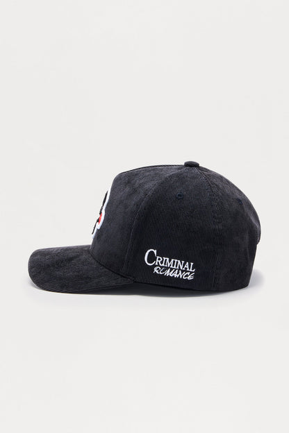 Criminal Romance Structured Snapback Hat - Black