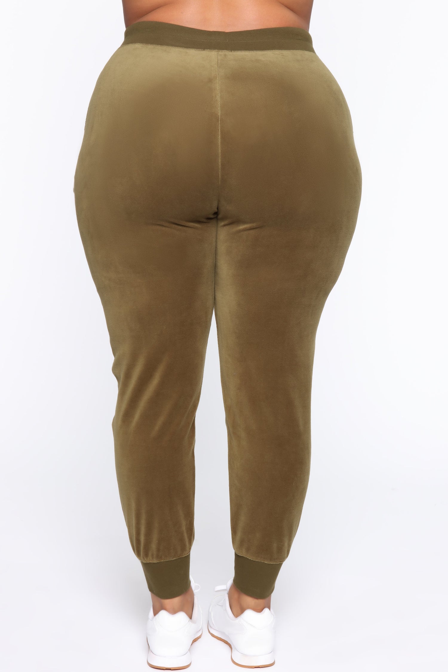 The Original Trendsetter Velour Set - Olive