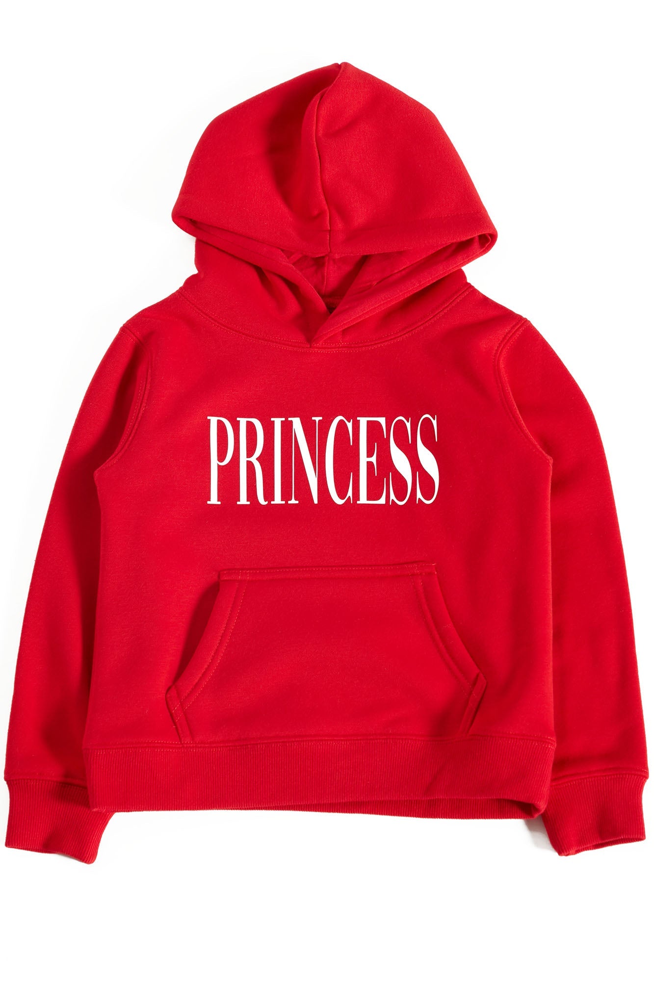Family Goals Mini Princess Hoodie - Red