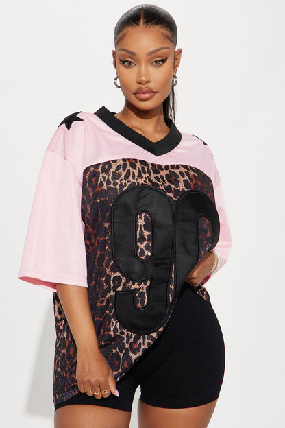 Be Wild Jersey - Pink/combo