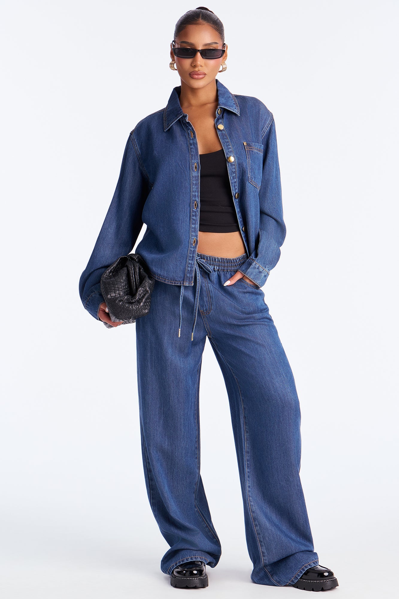 There She Goes Pant Set - Blue