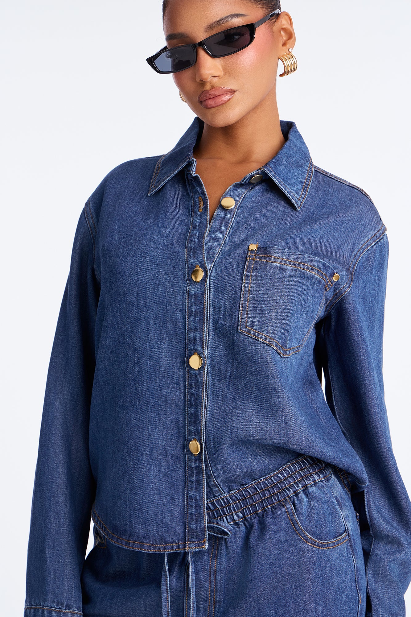 There She Goes Pant Set - Blue