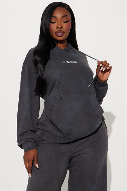 2 AM Club Sweatsuit Set - Charcoal