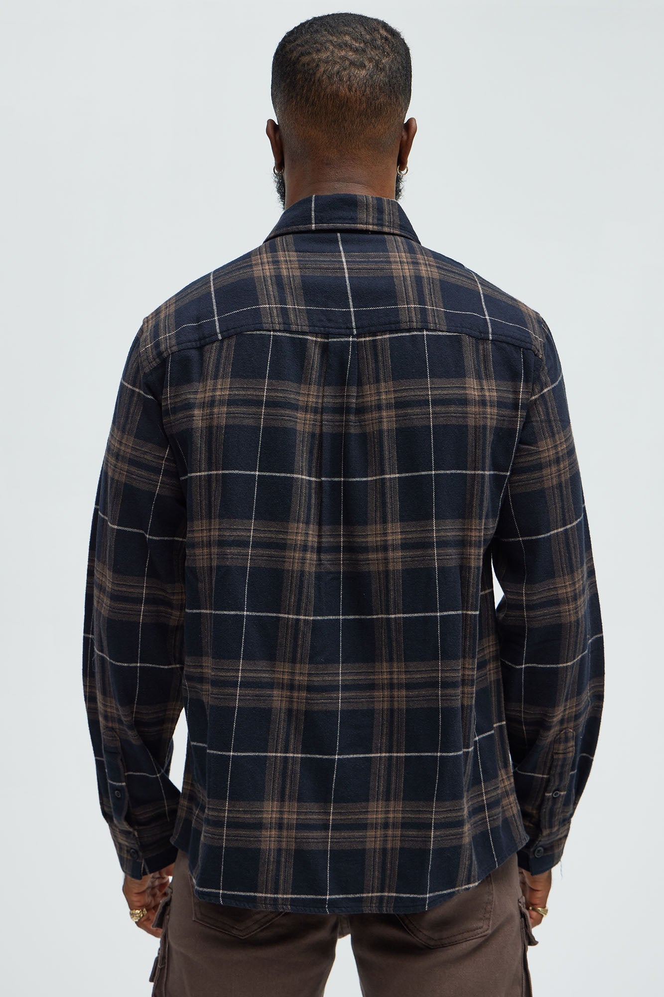 Sayward Flannel Shirt - Black/combo