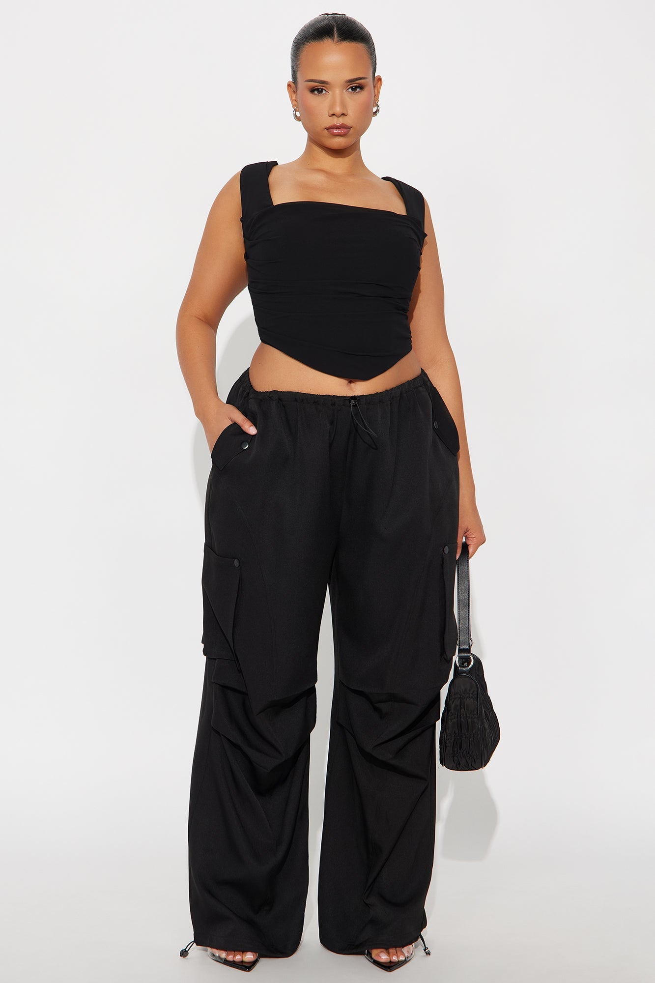 Gone Rogue Twill Stretch Jogger Cargo Pant 31 - Black