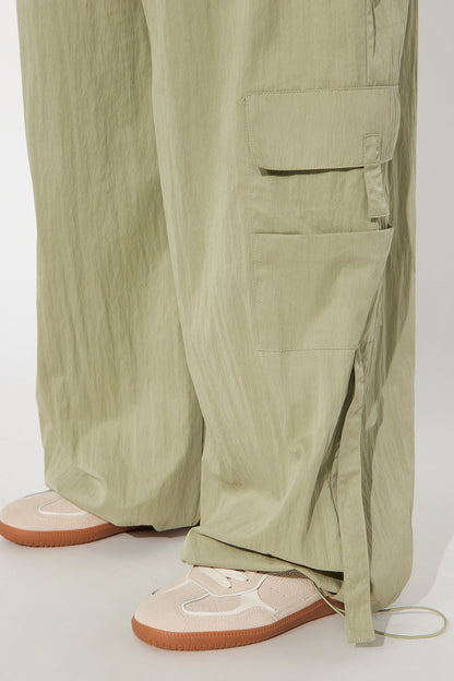 Mellow Weekends Cargo Jogger Pant 32″ - Sage