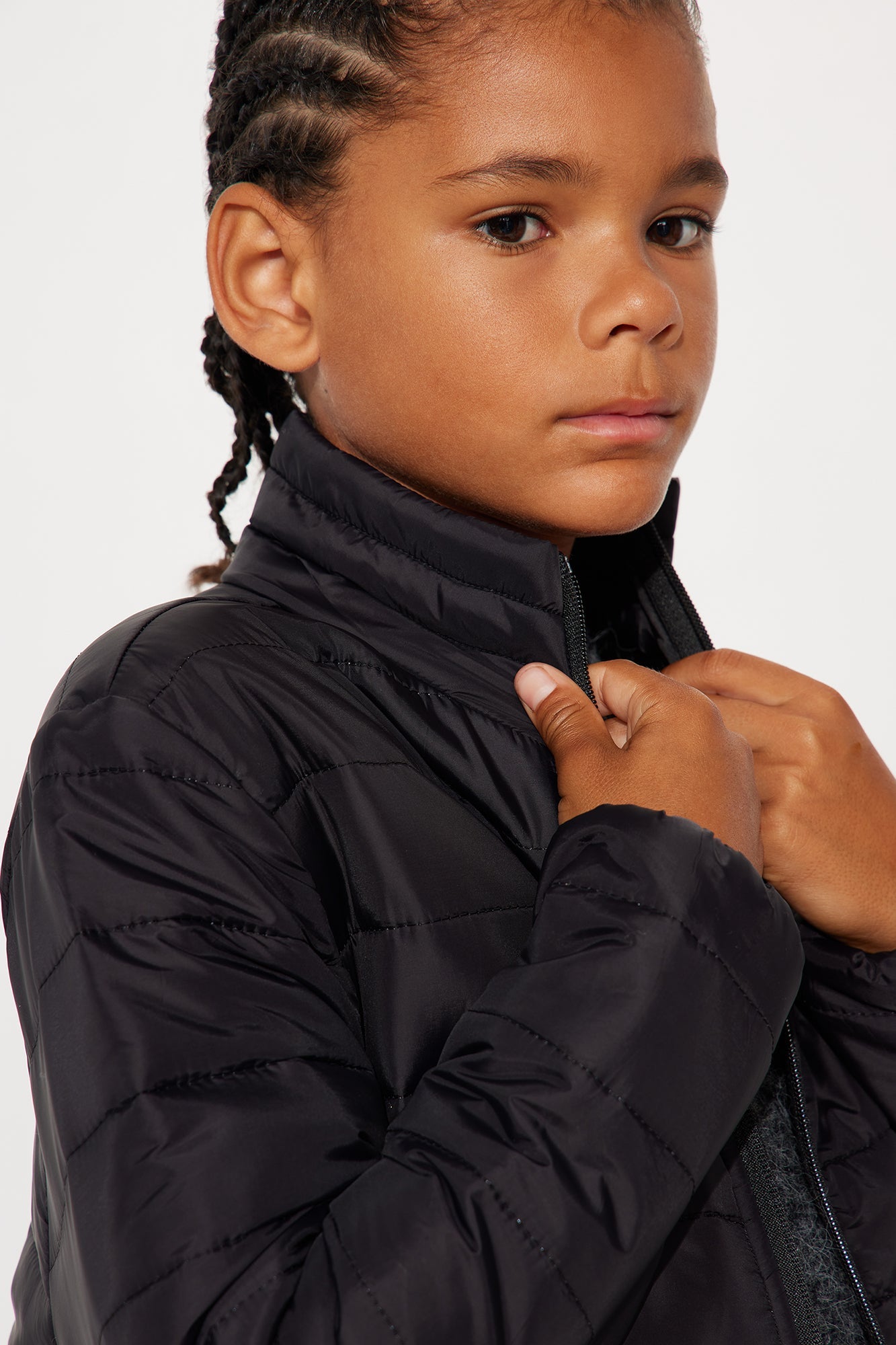 Mini Wesley Packable Puffer Jacket - Black