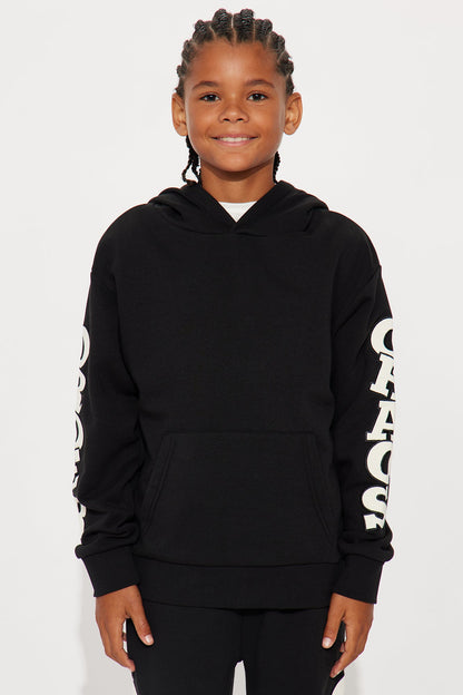 Mini Order And Chaos Hoodie - Black