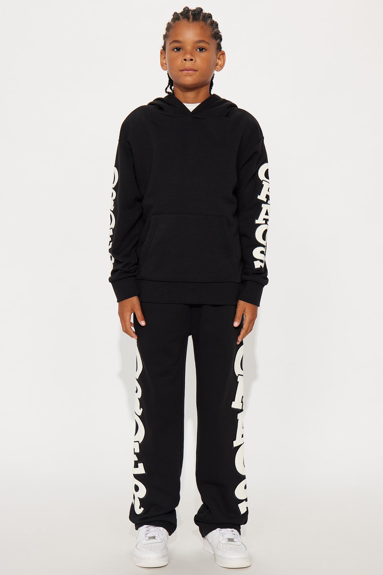 Mini Order And Chaos Sweatpants - Black