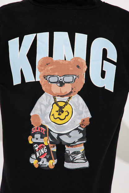 Mini King Of The Skatepark Jogger Pant Set - Black