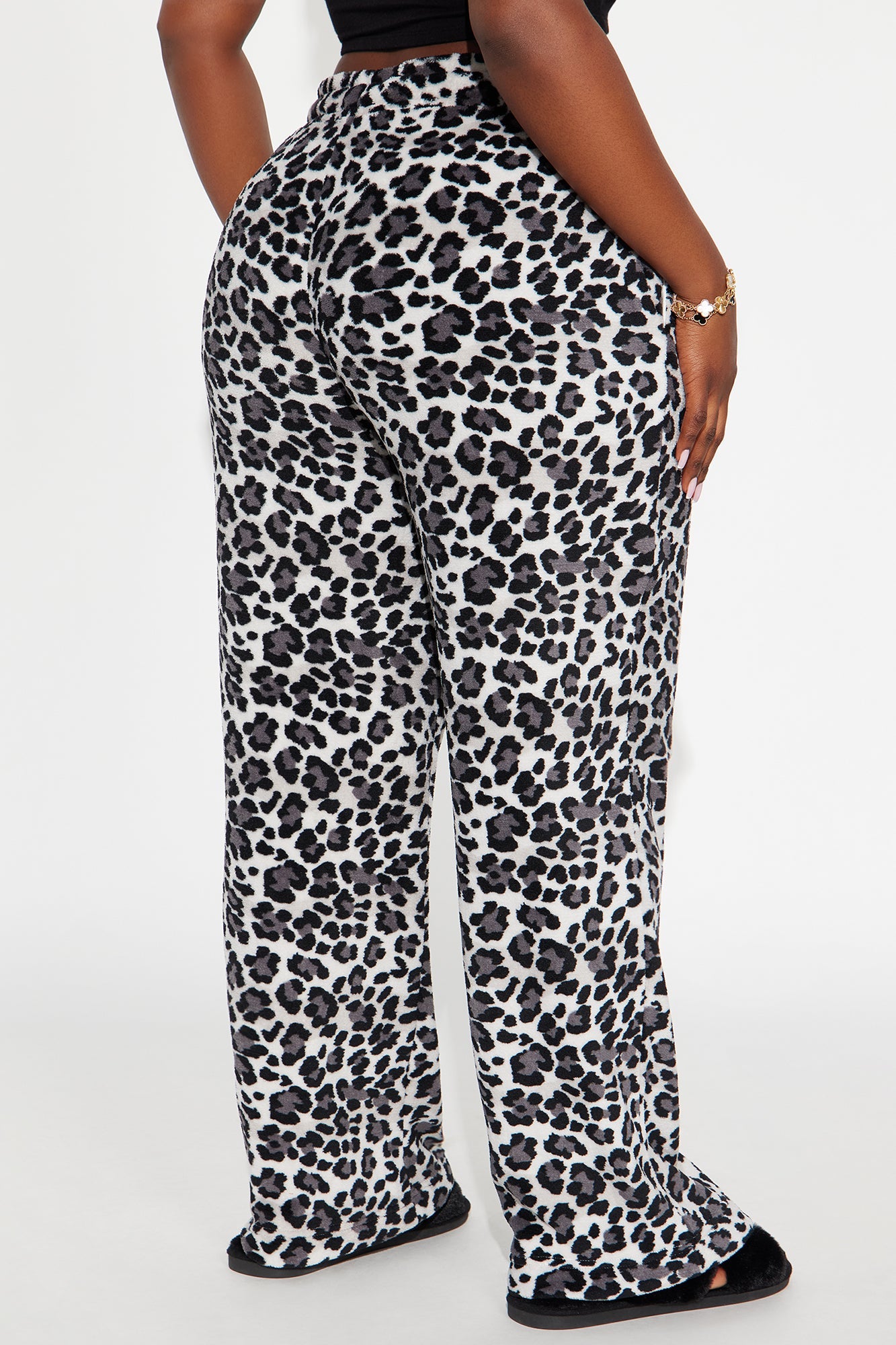 Gone Wild Plush PJ Pants - Grey/combo