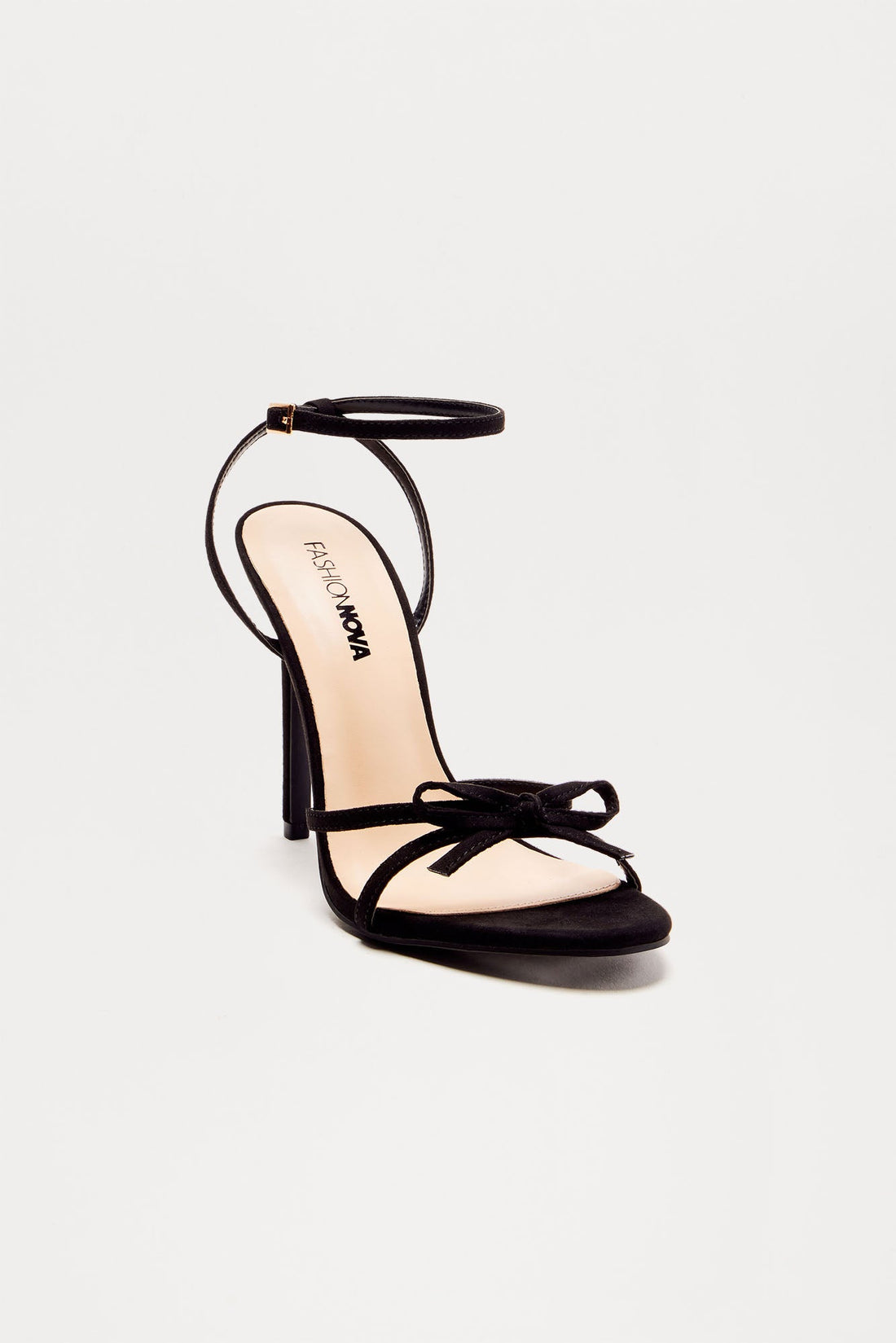 Iva Bow Heeled Sandals - Black