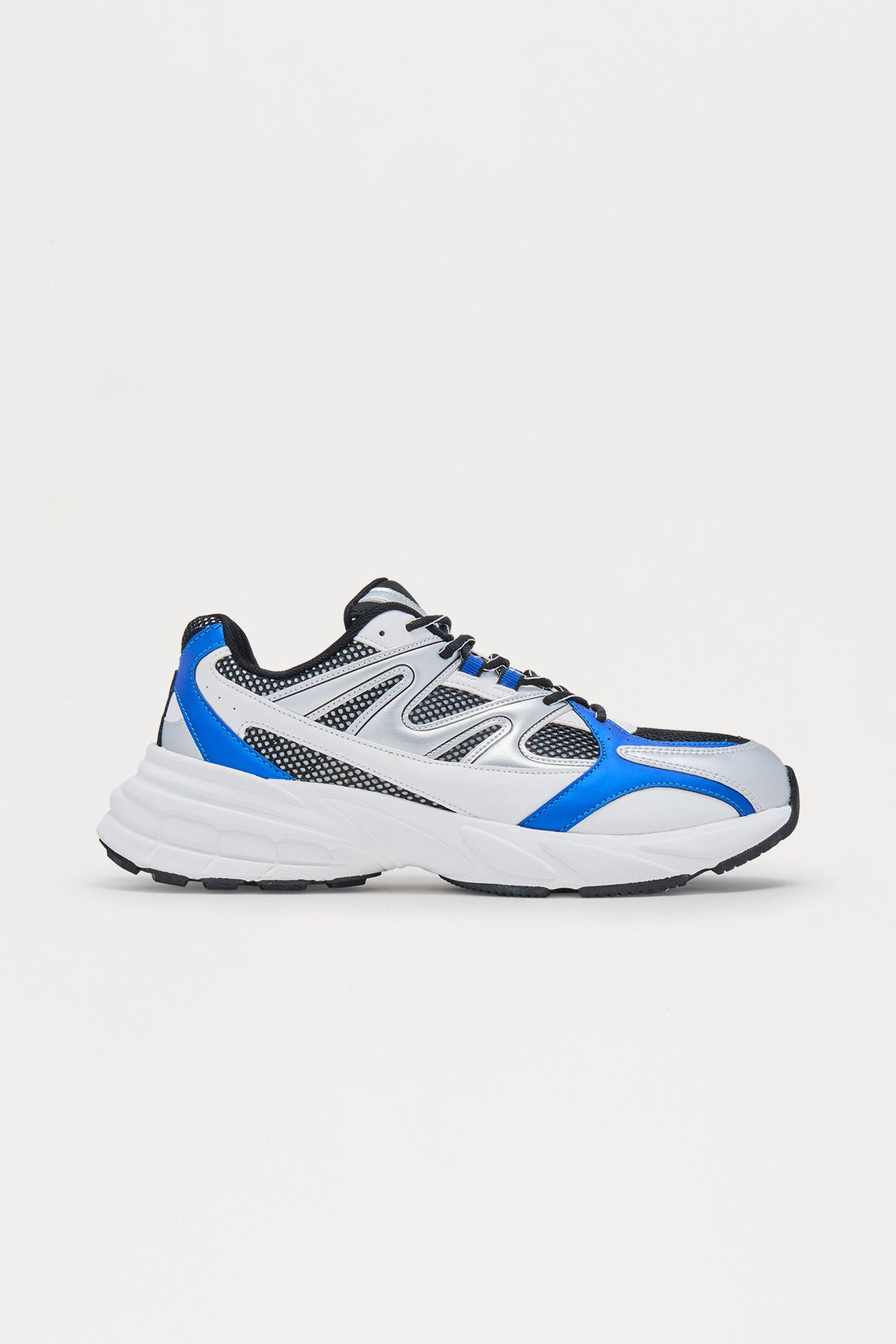 First Step Low Top Sneaker - White/Blue