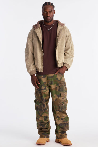 Oversized Heavyweight Tee 240GSM - Brown