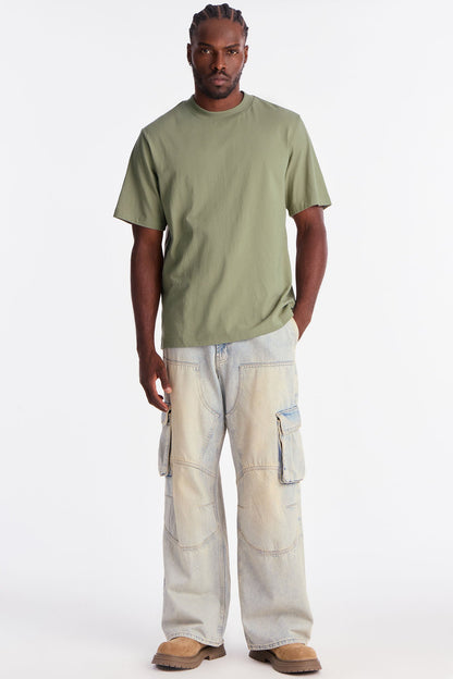 Oversized Heavyweight Tee 240GSM - Olive