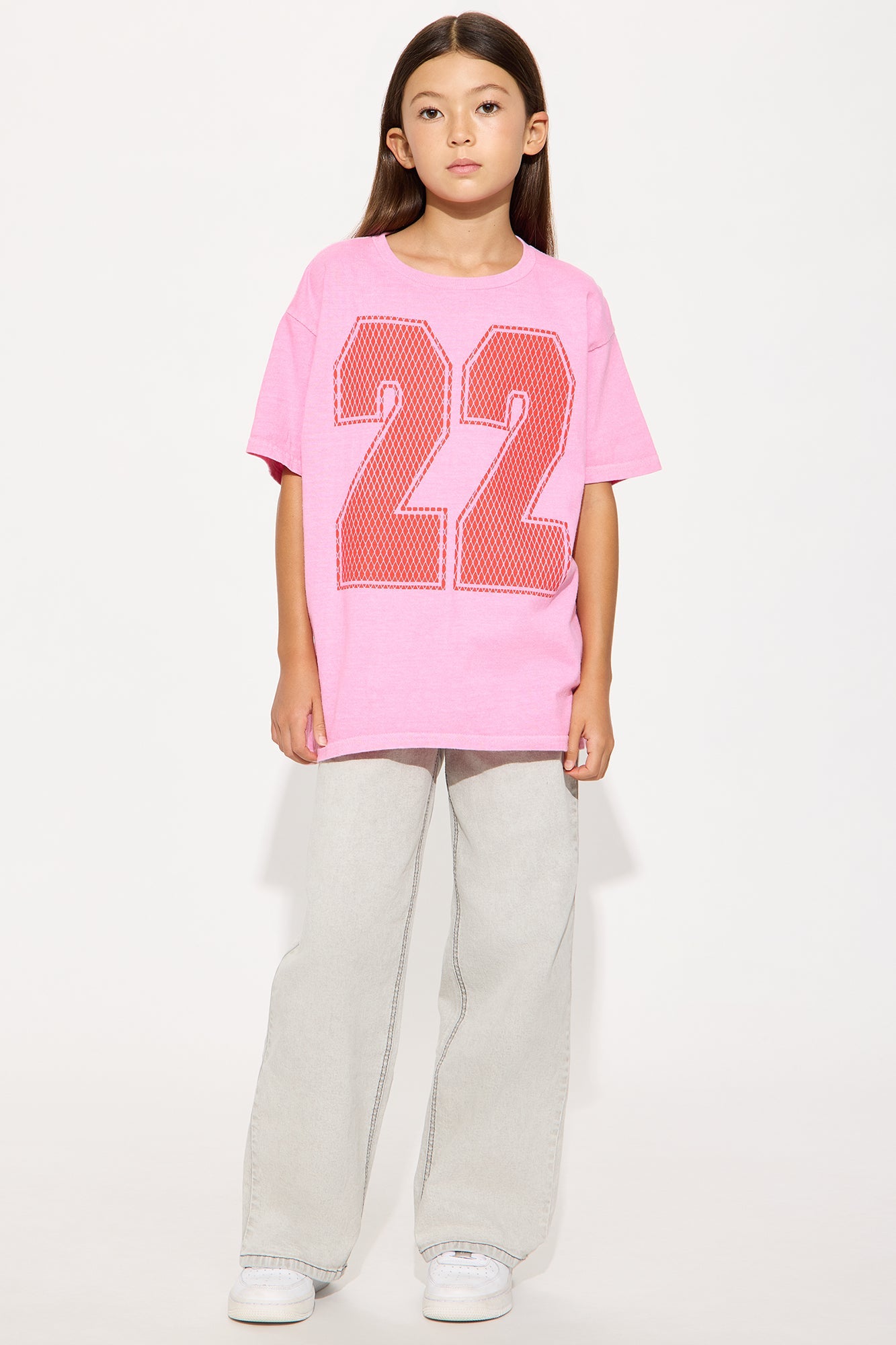 Mini True 22 Short Sleeve Tee - Pink
