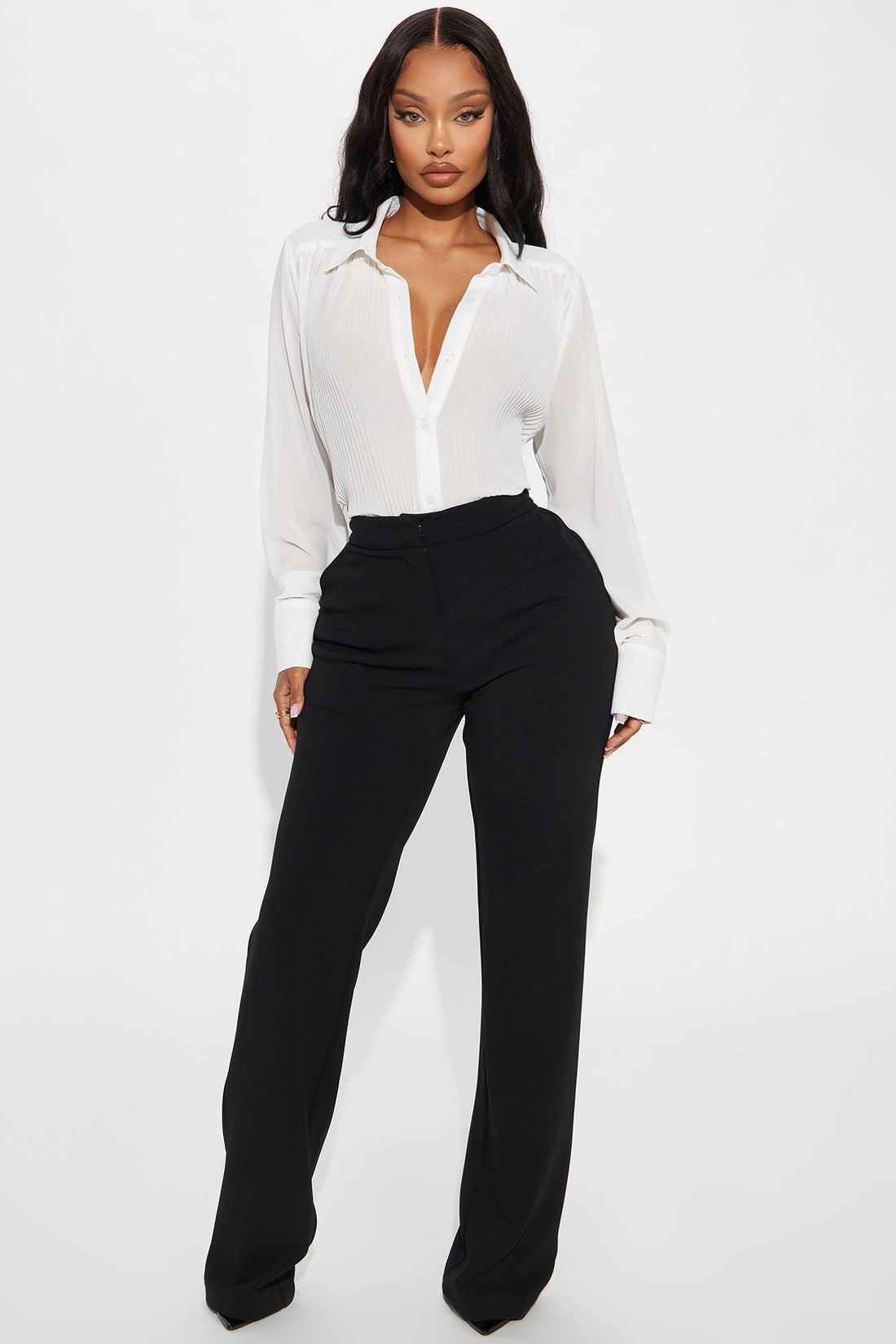 Core Competency Straight Leg Trouser - Black