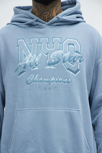 NYC All Star Hoodie - Grey