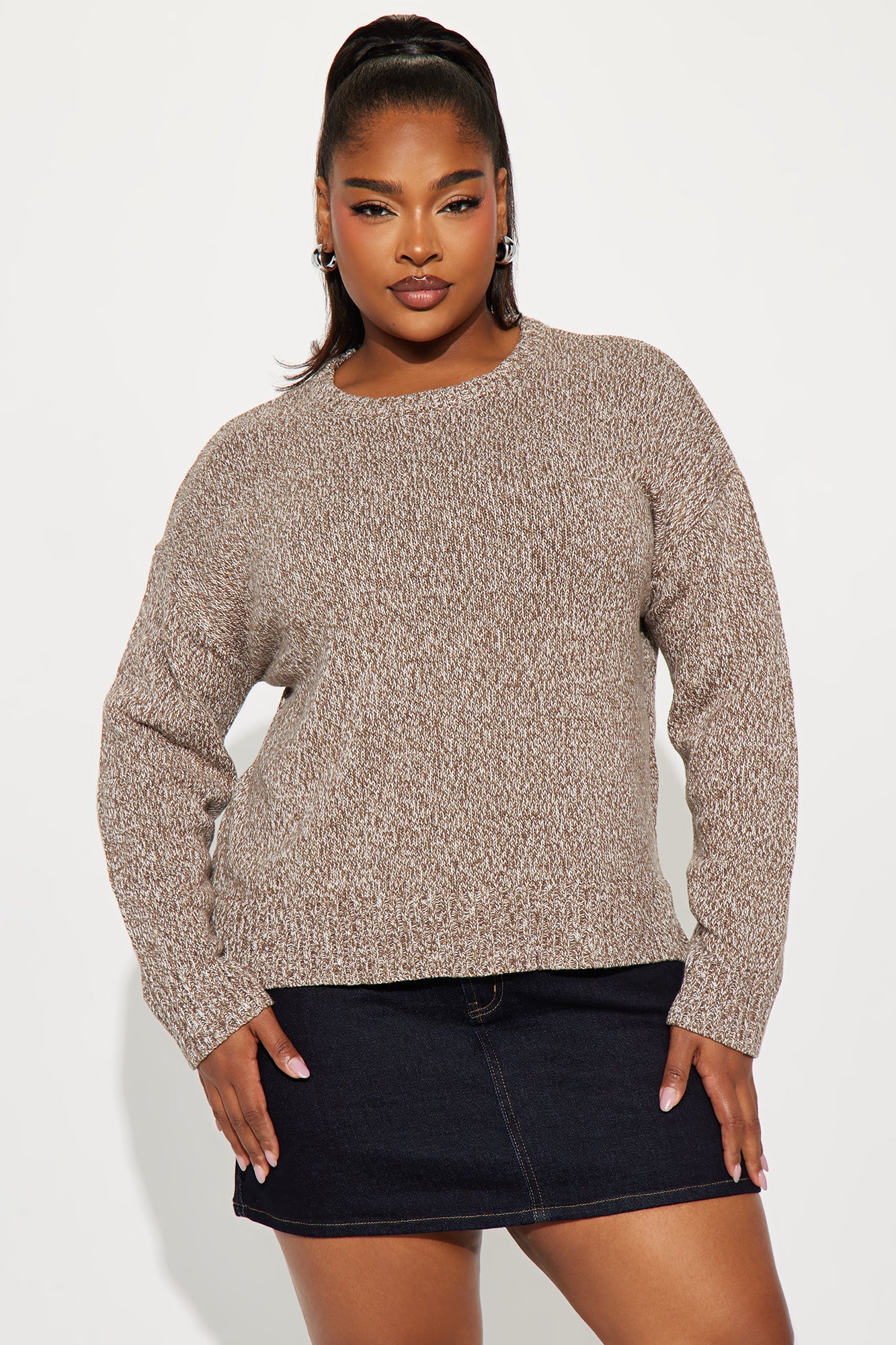 His Favorite Sweater - Taupe