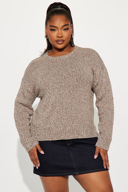 His Favorite Sweater - Taupe