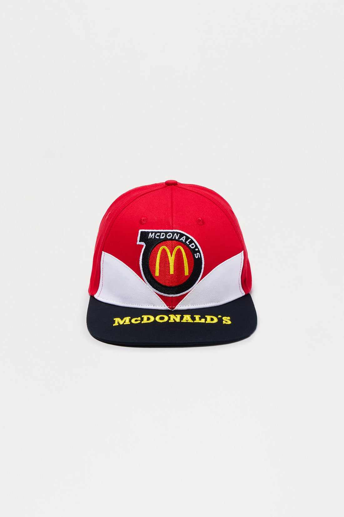 Vintage McDonalds Snapback Hat - Red/combo