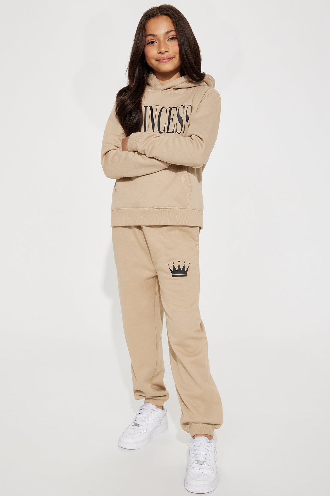 Family Goals Mini Princess Jogger - Taupe