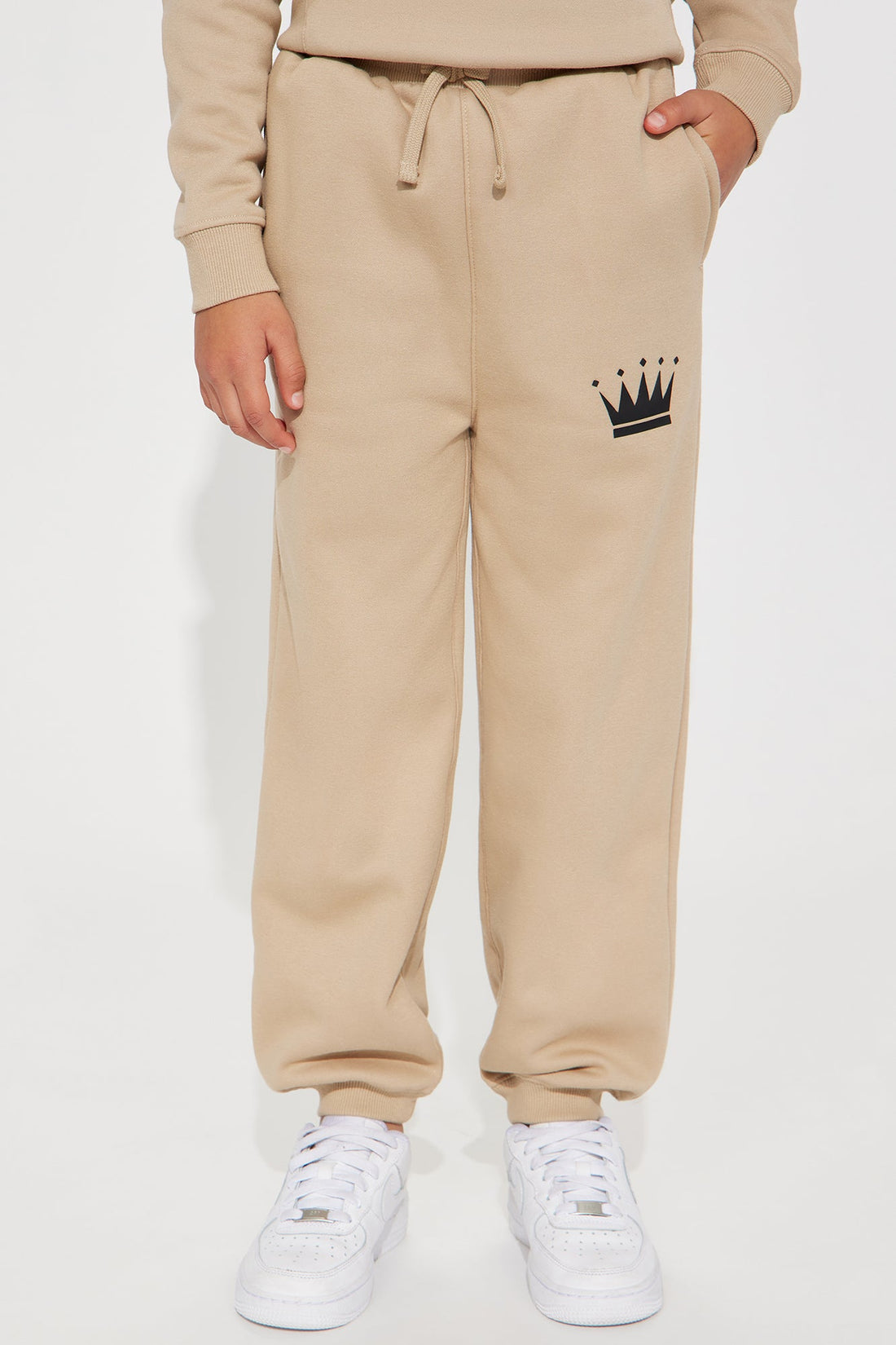 Family Goals Mini Princess Jogger - Taupe