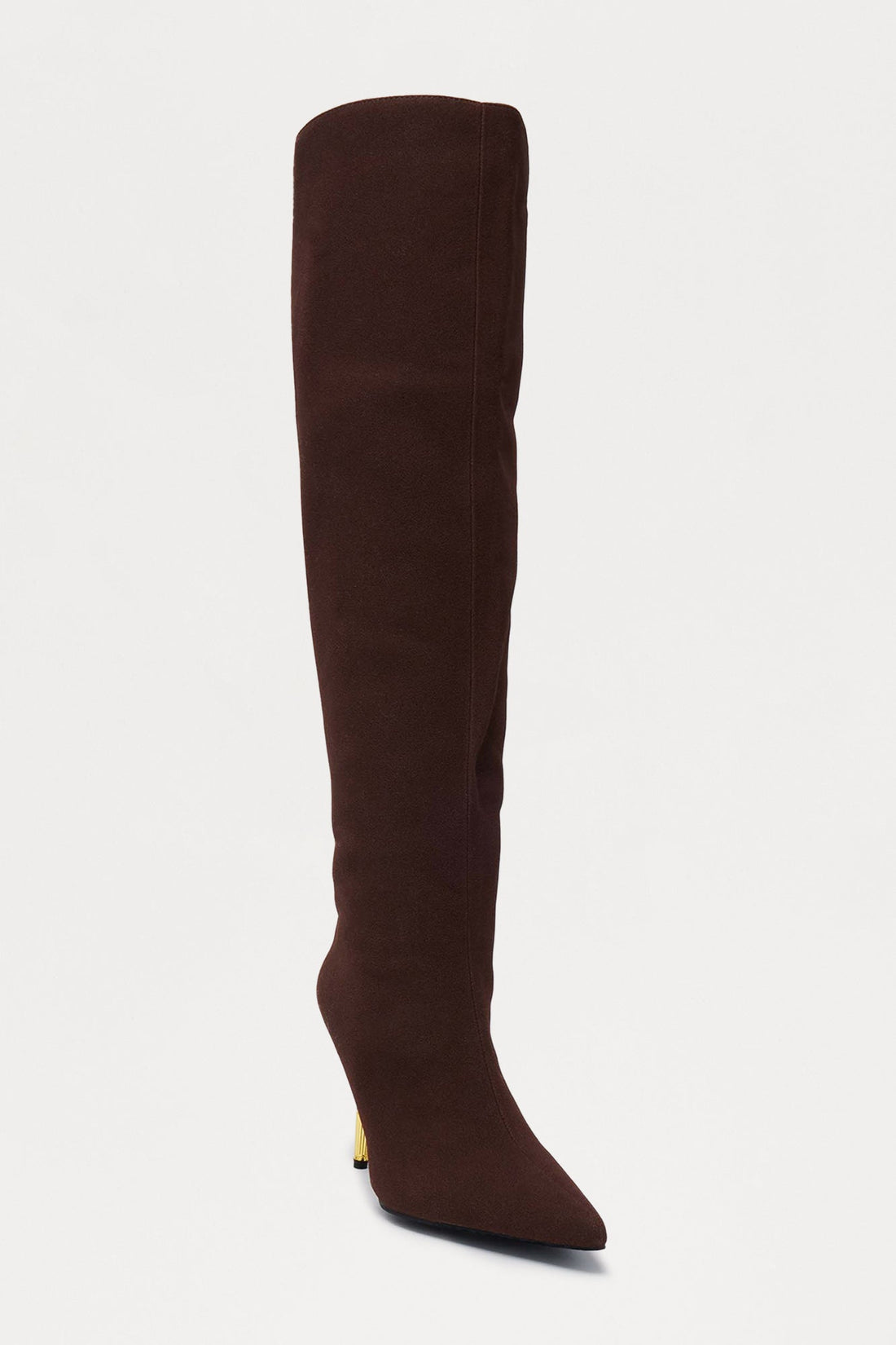 Cayenne Thigh High Boots - Chocolate