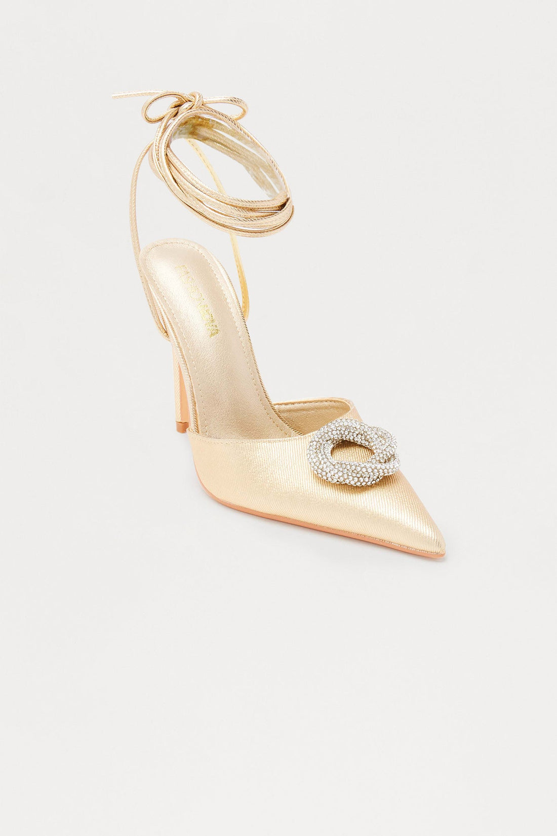 Champagne Pop Pumps - Gold
