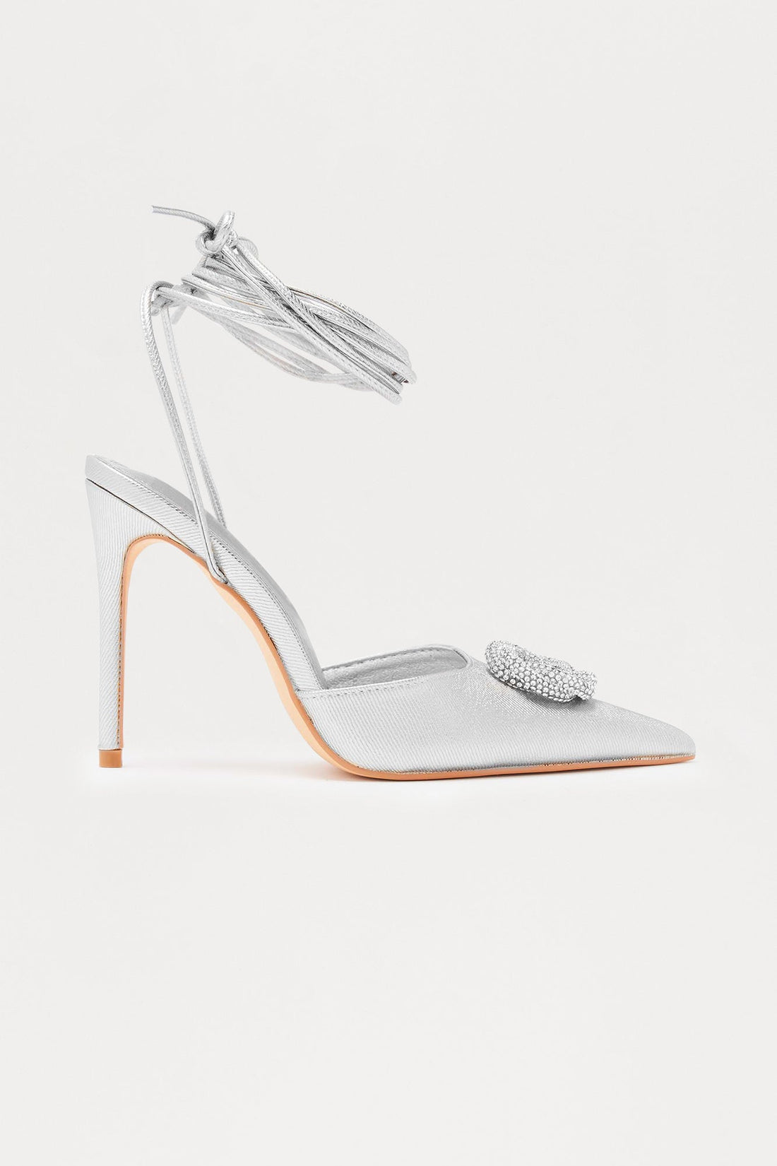 Champagne Pop Pumps - Silver