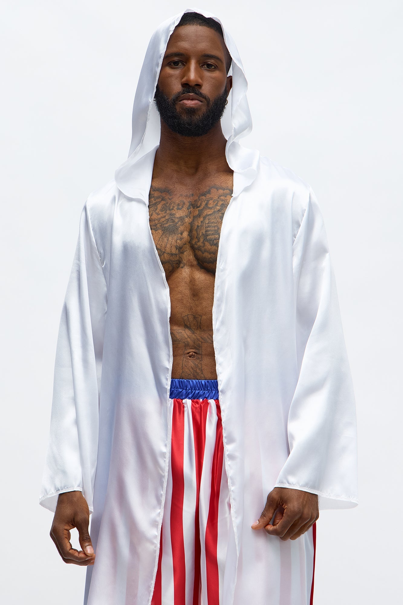 American Champ 2 Piece Costume - White/combo